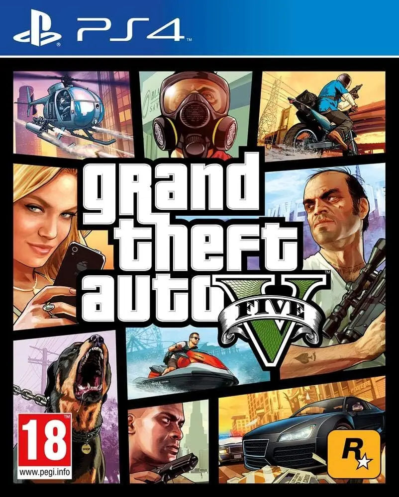Jeux vidéo jeux d'occasion Grand Theft Auto V - PS4 Rockstar Games