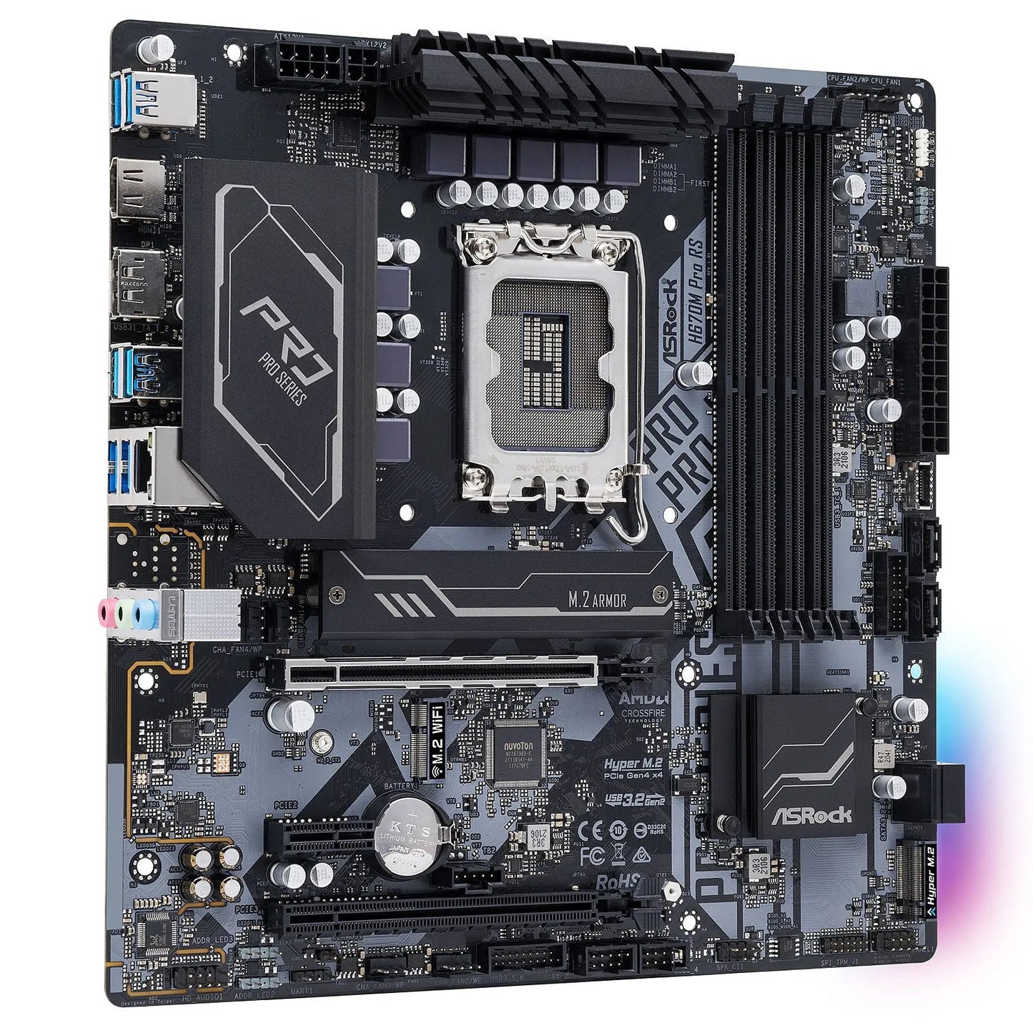 ASRock H670M Pro RS (Race Sport Edition) H670M PRO RS ASRock