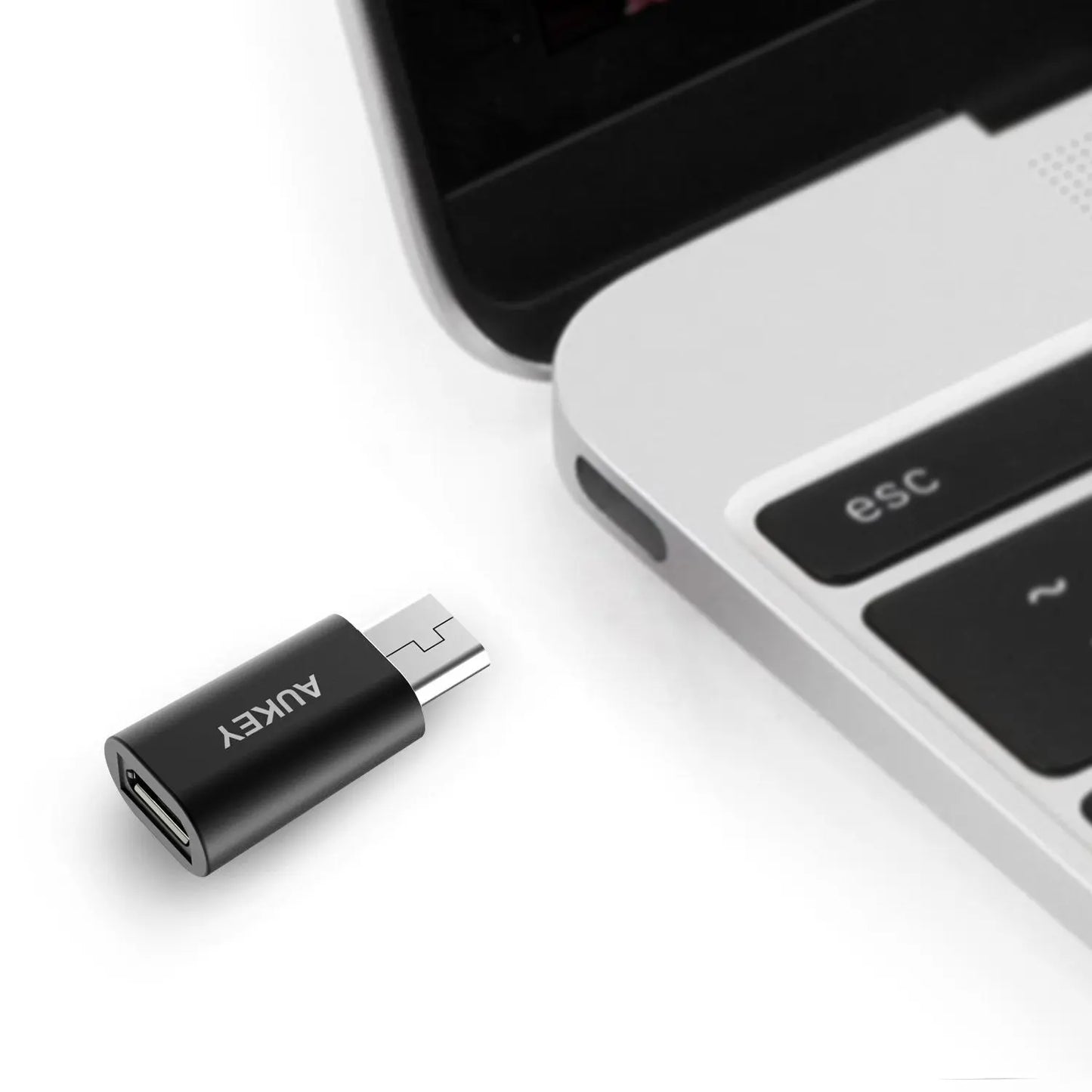 AUKEY Adaptateur USB C vers Micro USB femelle Connecteur USB 2.0 Type-C AUKEY
