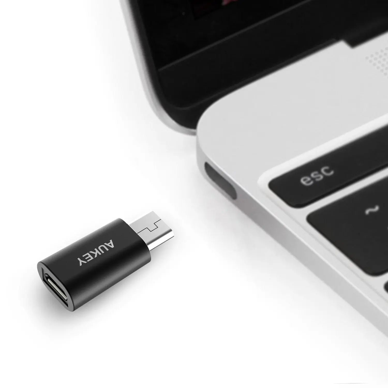 AUKEY Adaptateur USB C vers Micro USB femelle Connecteur USB 2.0 Type-C AUKEY