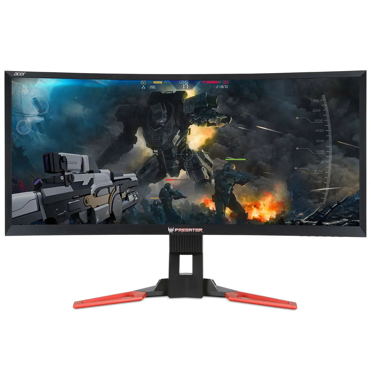 Acer Predator Z35 - Écran LED - incurvé - 35" - 2560 x 1080 - VA - 300 cd/m² - 3000:1 - 4 ms - HDMI, DisplayPort acer