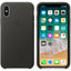 Apple Coque en cuir Gris Anthracite Apple iPhone X 0190198522894 Apple Computer, Inc