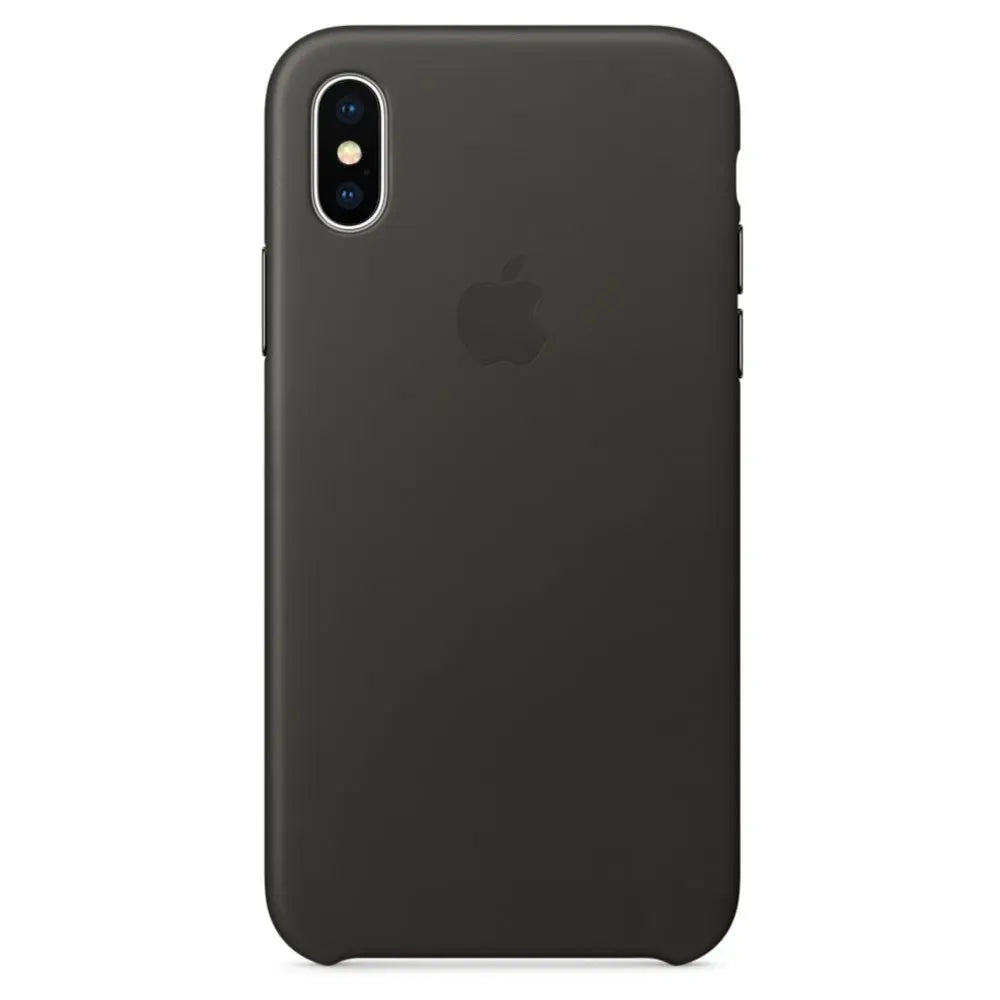 Apple Coque en cuir Gris Anthracite Apple iPhone X 0190198522894 Apple Computer, Inc