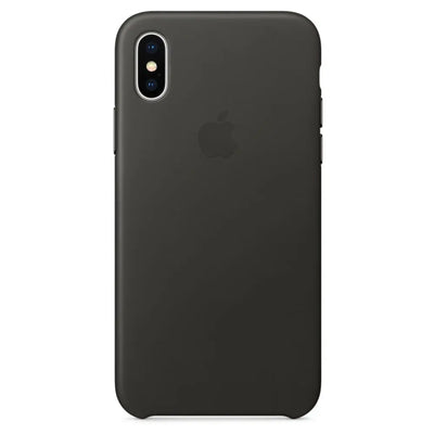 Apple Coque en cuir Gris Anthracite Apple iPhone X 0190198522894 Apple Computer, Inc