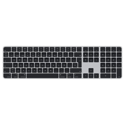 Apple Magic Keyboard with Touch ID and Numeric Keypad Black-ES (MMMR3Y/A) 0194252987452 APPLE