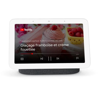 Assistant vocal Google Nest Hub 2 Charbon Google