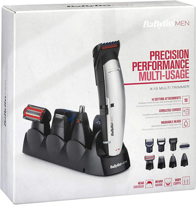 BABYLISS Tondeuse Multi-usages Rechargeable Utilisable Sous L'eau - BABYLISS