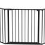BabyDan Barrière de sécurité enfant multi-fonction flex, anthracite (XL) 90-278cm JBL