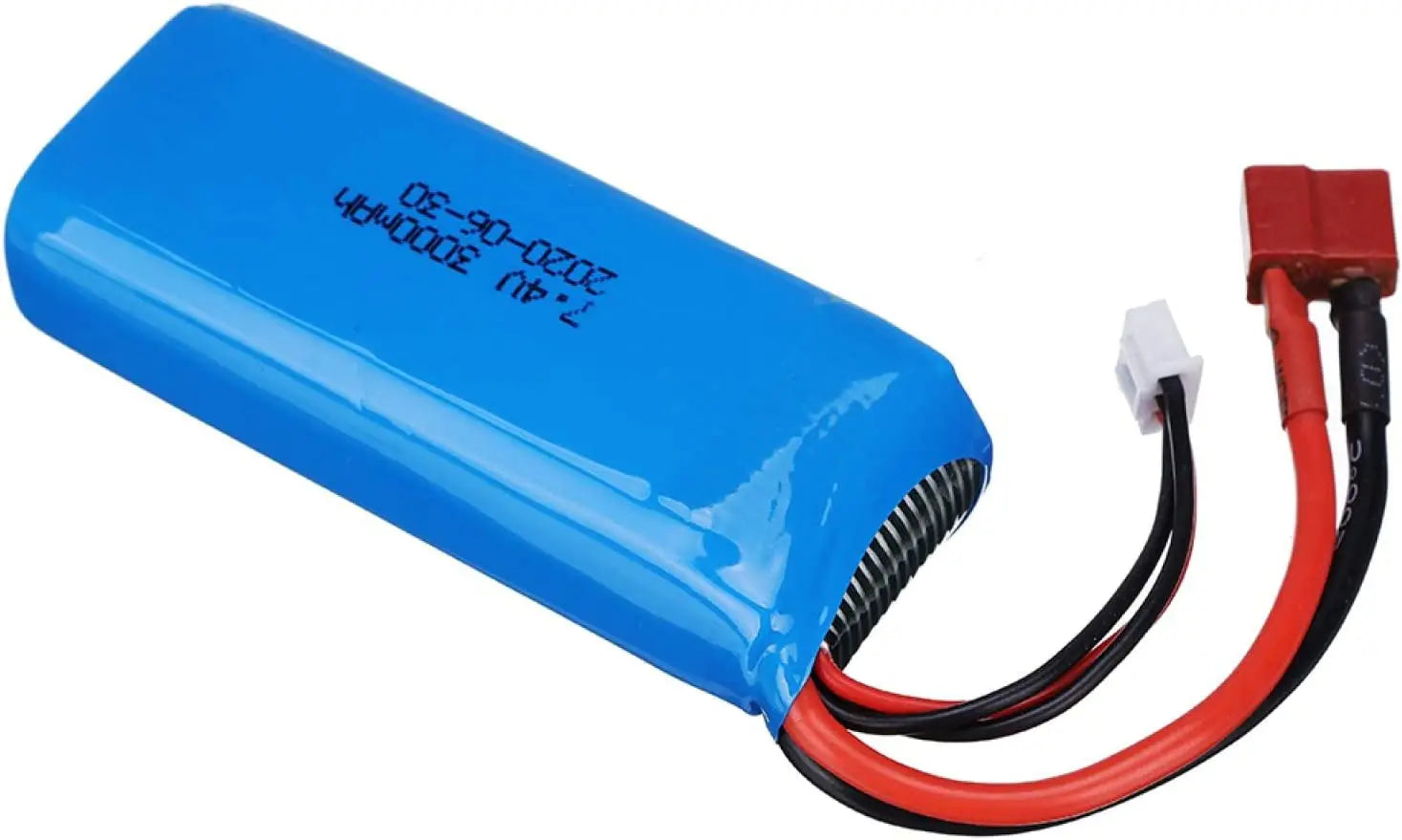 Batterie Lipo 2S pour Wltoys, 7.4V, 3000mAh, voiture rc R/C, pièces de rechange pour camion, 144001, 124018, 124019, 104001, 124016, 124017, 144002, 104009 TECIN-PRINCIPALE