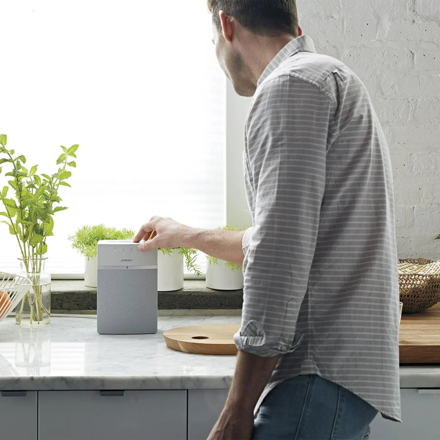 Bose Système audio Wi-Fi SoundTouch 10 Blanc Bose audio