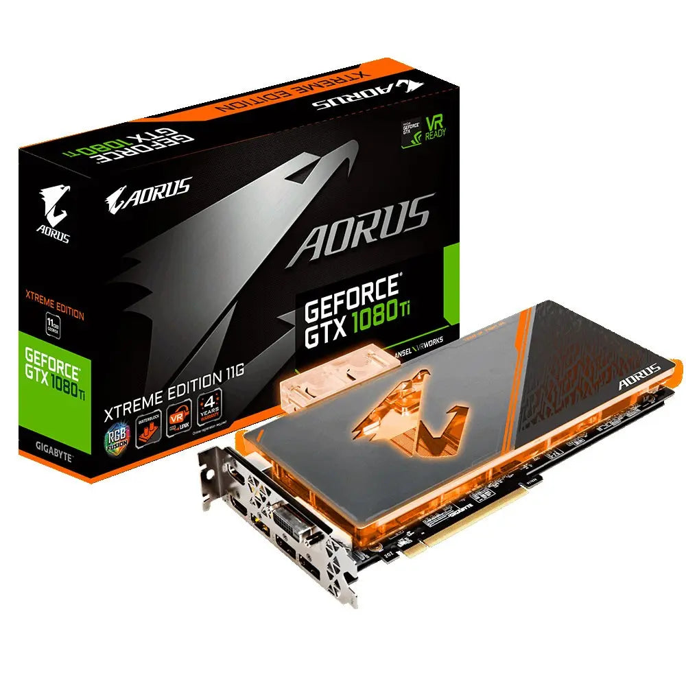 Carte graphique Gigabyte Aorus GeForce GTX 1080 Ti Waterforce WB Xtreme Edition 4719331301798 Gigabyte