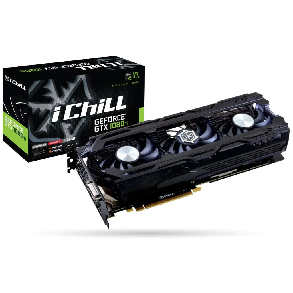 Carte graphique Inno3D iChill GeForce GTX 1080 Ti X3 Ultra 0835168022669 Gigabyte