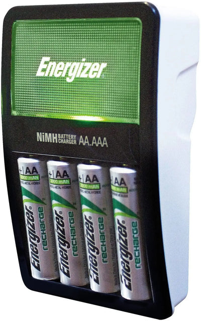 Chargeur de pile batterie Energizer Maxi avec 4 piles AA 2000 mAh 7638900321401 Energizer