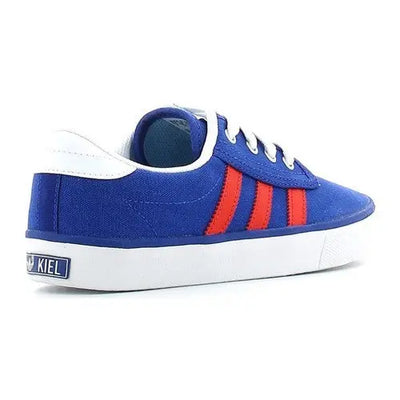 Chaussures Baskets Mode Adidas  Kiel taille bleu et rouge Textile Lacets Adidas