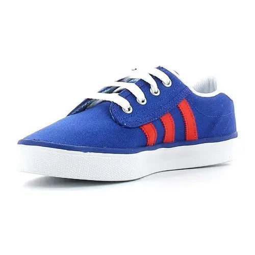Chaussures Baskets Mode Adidas  Kiel taille bleu et rouge Textile Lacets Adidas