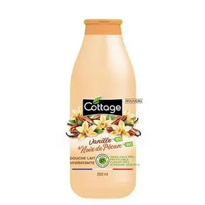 "Crème de Douche Hydratant Sensuelle Et Délicate À La Vanille & Noix De Pécan Bio COTTAGE " COTTAGE