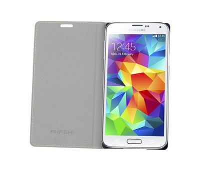 Etui Folio Samsung Galaxy S5 Akashi NYC Statue protection Akashi