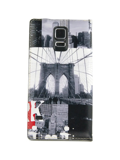 Etui Folio Samsung Galaxy S5 Akashi NYC Statue protection Akashi