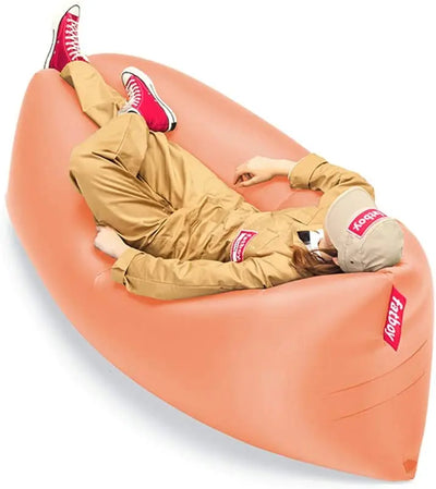 Fatboy® Lamzac 2.0 Canapé/Pouf/Sofa Gonflable | Pêche Hamac rempli d'air | pour l'extérieur (Plage, Jardin ou Piscine) | Fatboy