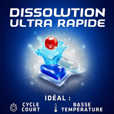 Finish Pastilles Lave-Vaisselle Powerball Quantum Ultimate - 52 Tablettes Lave-Vaisselle 3059946164427 Finish