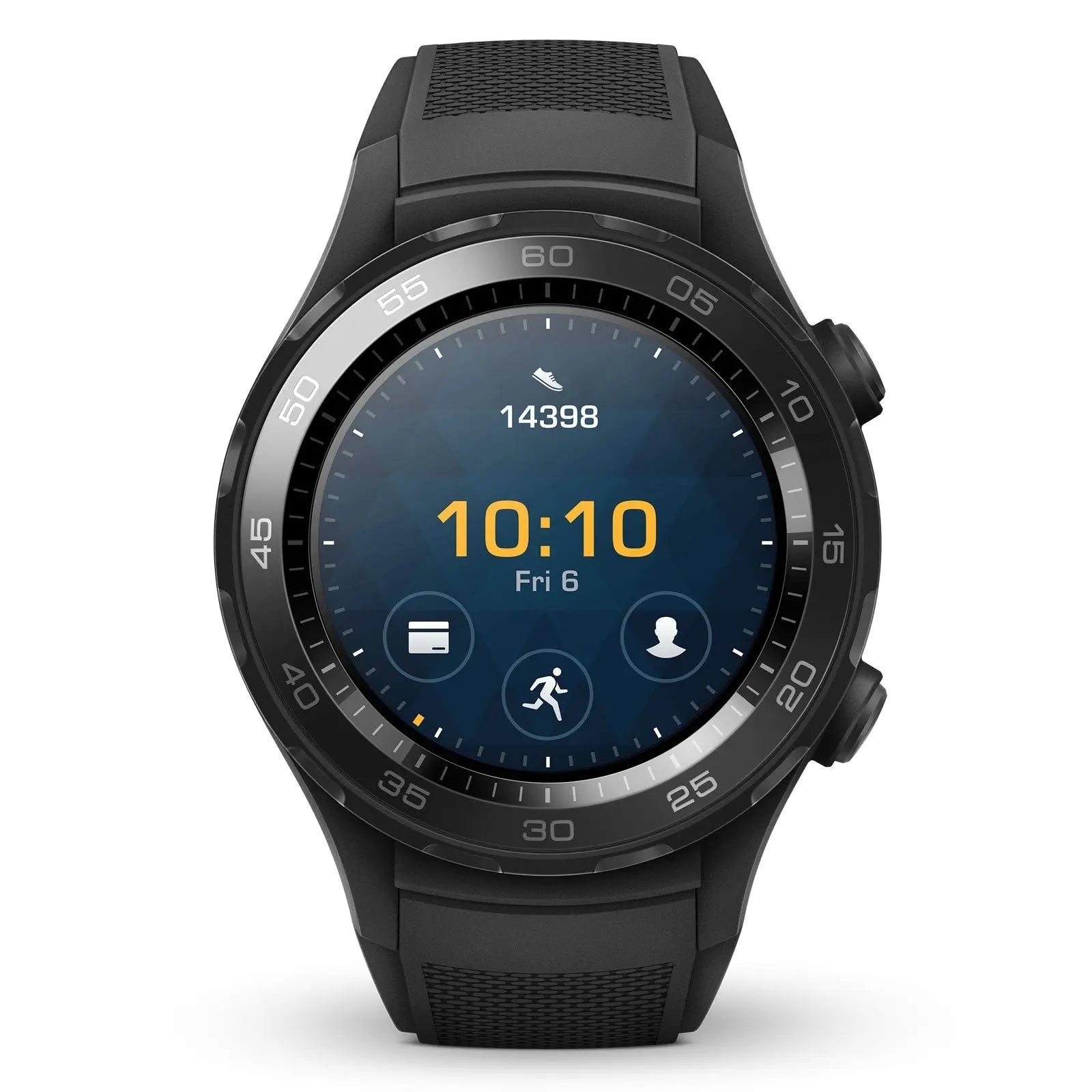 Huawei Watch 2 Sports - 45 mm - carbone noir - montre intelligente 6901443166299 Huawei