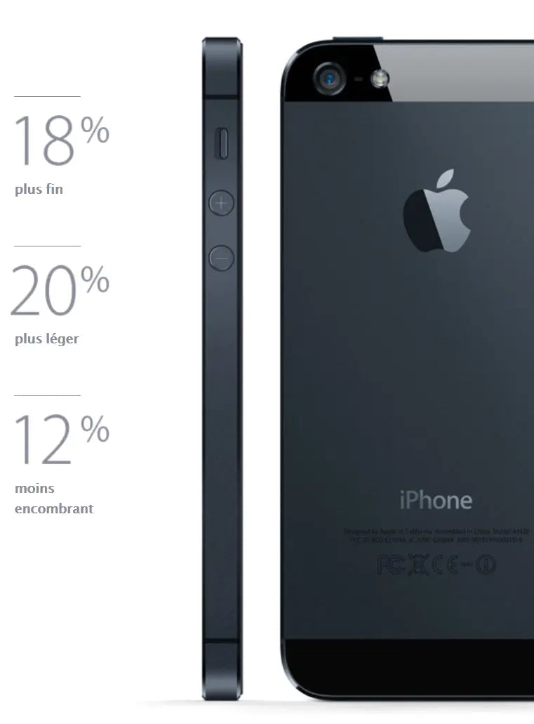 Iphone 5 64 GO noir 0885909637898 Apple Computer, Inc