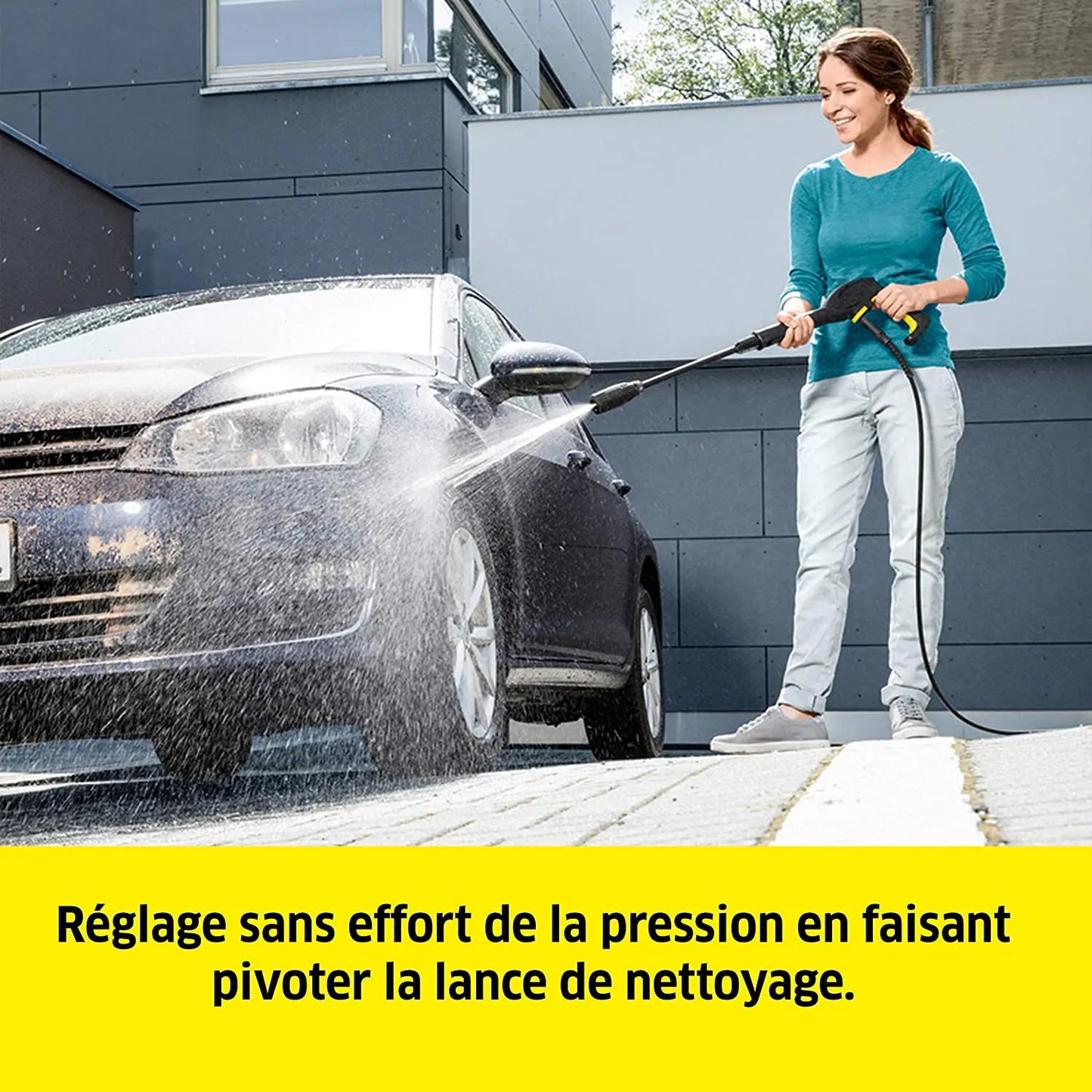Kärcher Nettoyeur Haute Pression K 2 Premium Power Control: Support Intelligent par Une Application Karcher