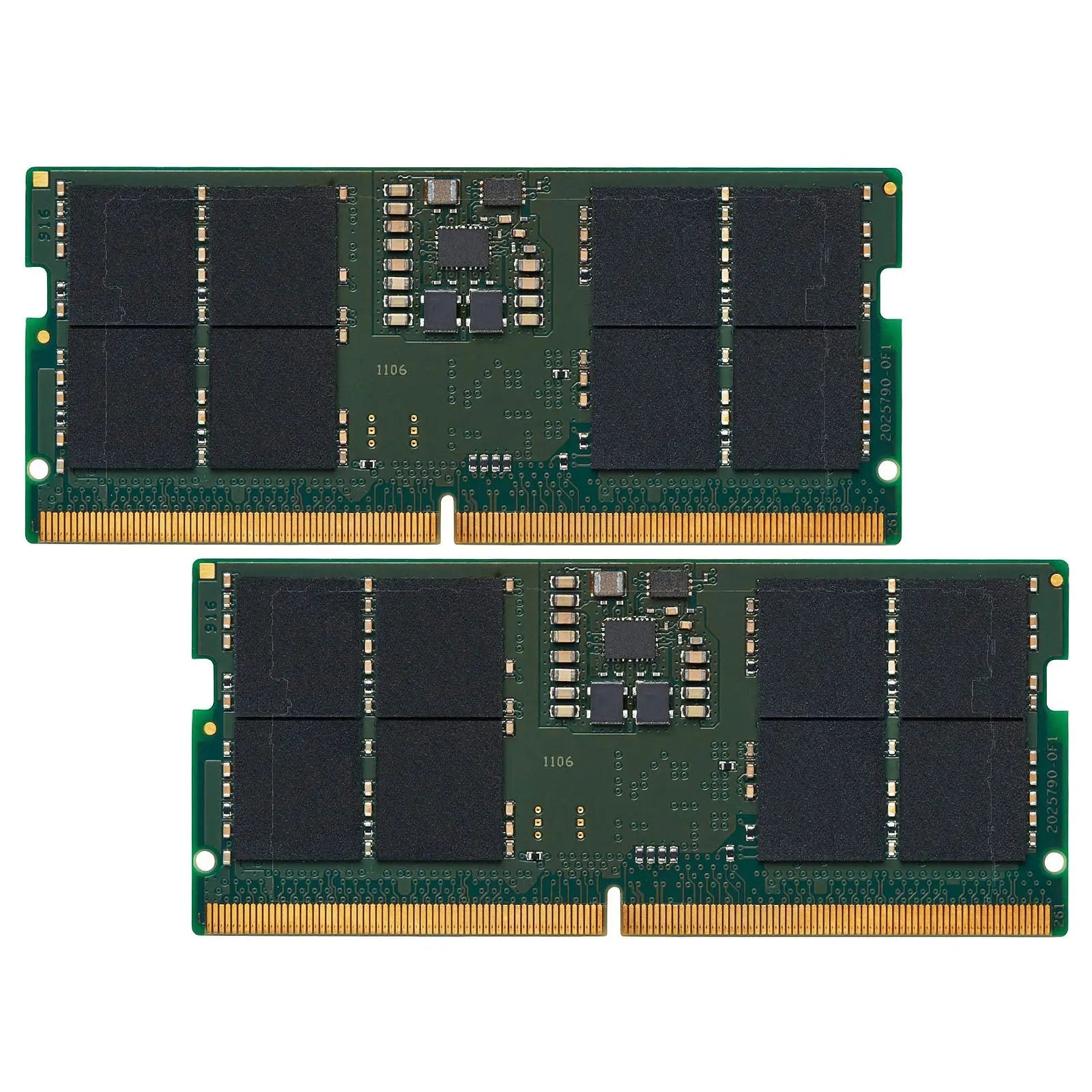 Kingston Value RAM SO-DIMM 32 (2 x 16 Go) DDR5 4800 MHz CL40 SR X8 KVR48S40BS8K2-32 Kingston