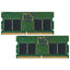 Kingston ValueRAM SO-DIMM 16 (2 x 8 Go) DDR5 4800 MHz CL40 SR X16 KVR48S40BS6K2-16 Kingston