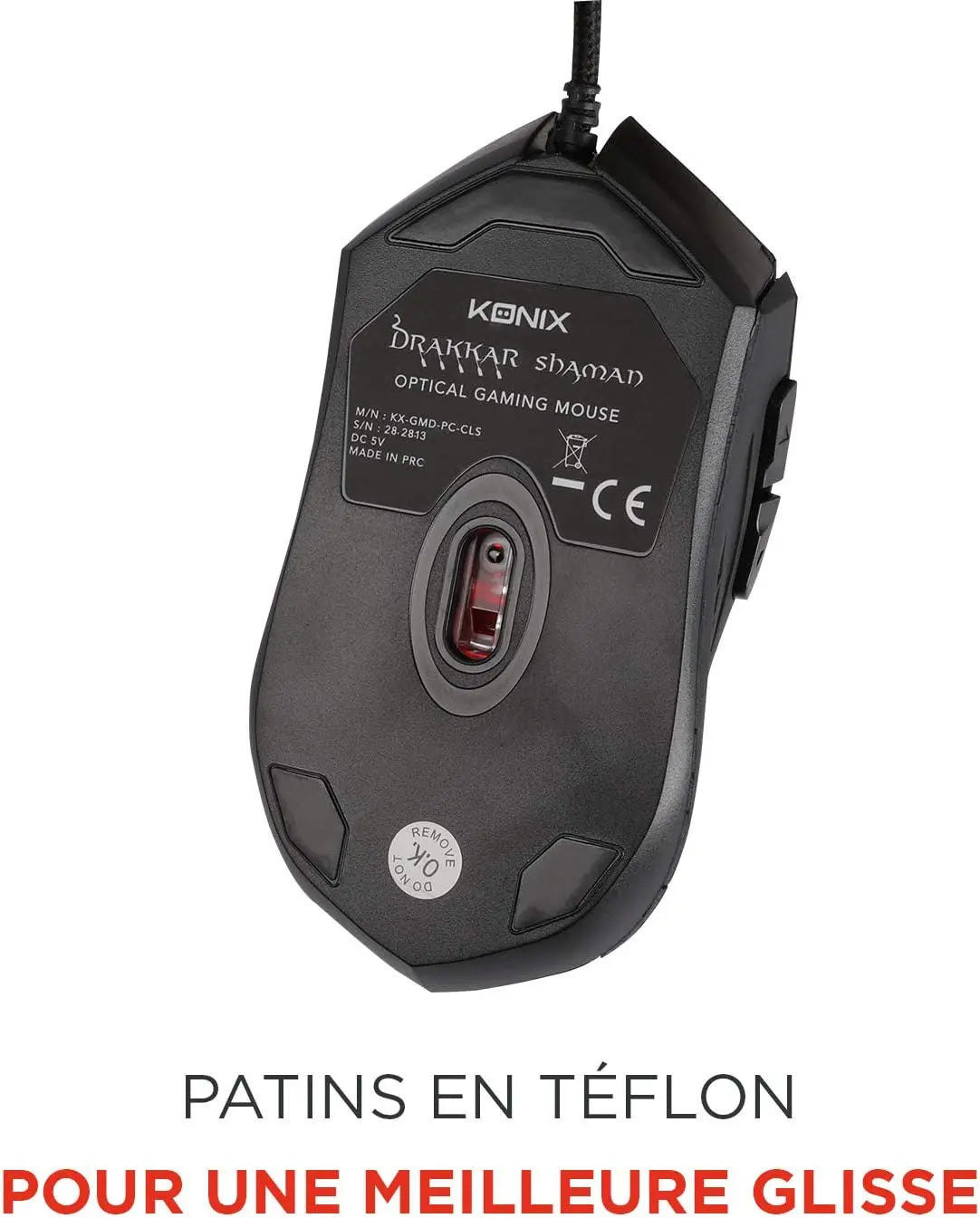 Konix Drakkar Shaman Gaming Mouse souris gamer bureautique NITROCONCEPT