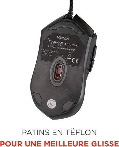 Konix Drakkar Shaman Gaming Mouse souris gamer bureautique NITROCONCEPT