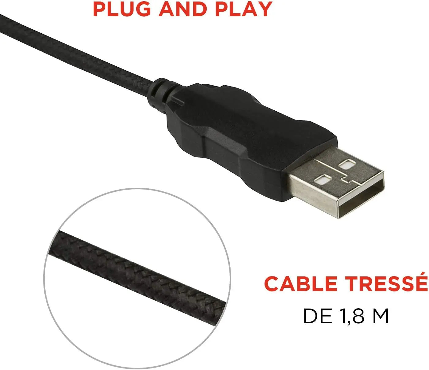 Konix Drakkar Shaman Gaming Mouse souris gamer bureautique NITROCONCEPT