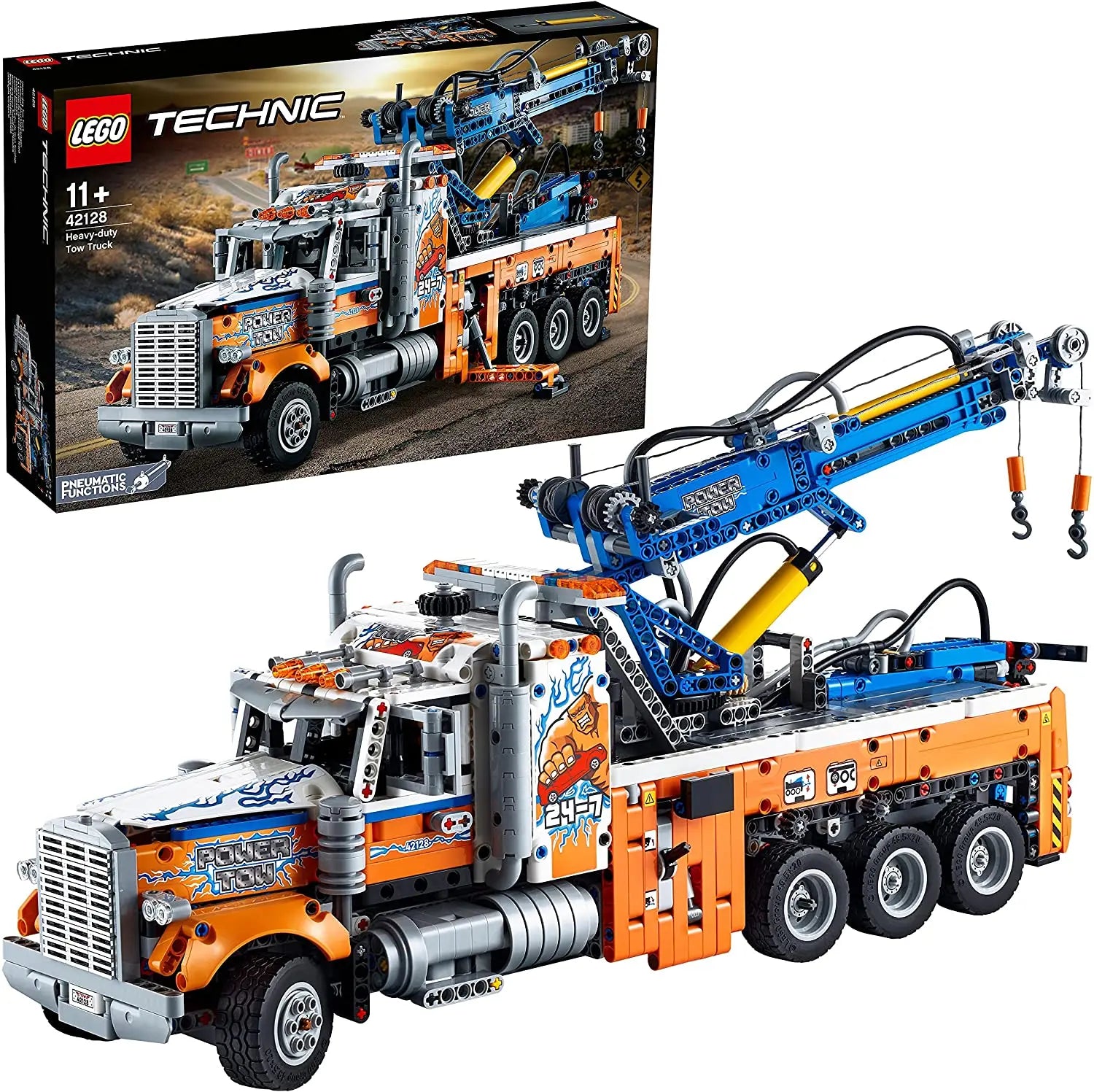 LEGO 42128 Technic Le Camion de Remorquage Lourd Camion Jouet avec Grue lego