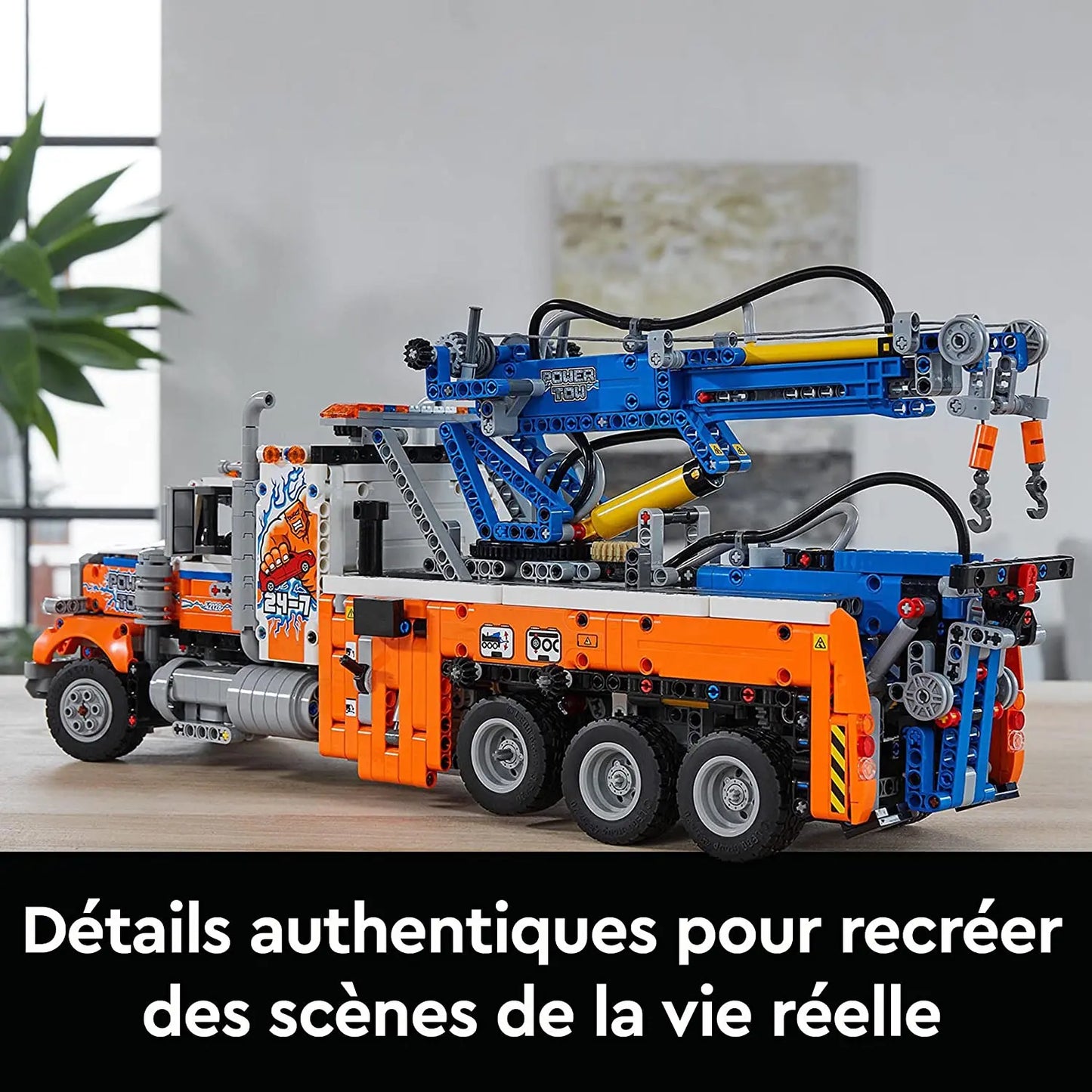 LEGO 42128 Technic Le Camion de Remorquage Lourd Camion Jouet avec Grue lego