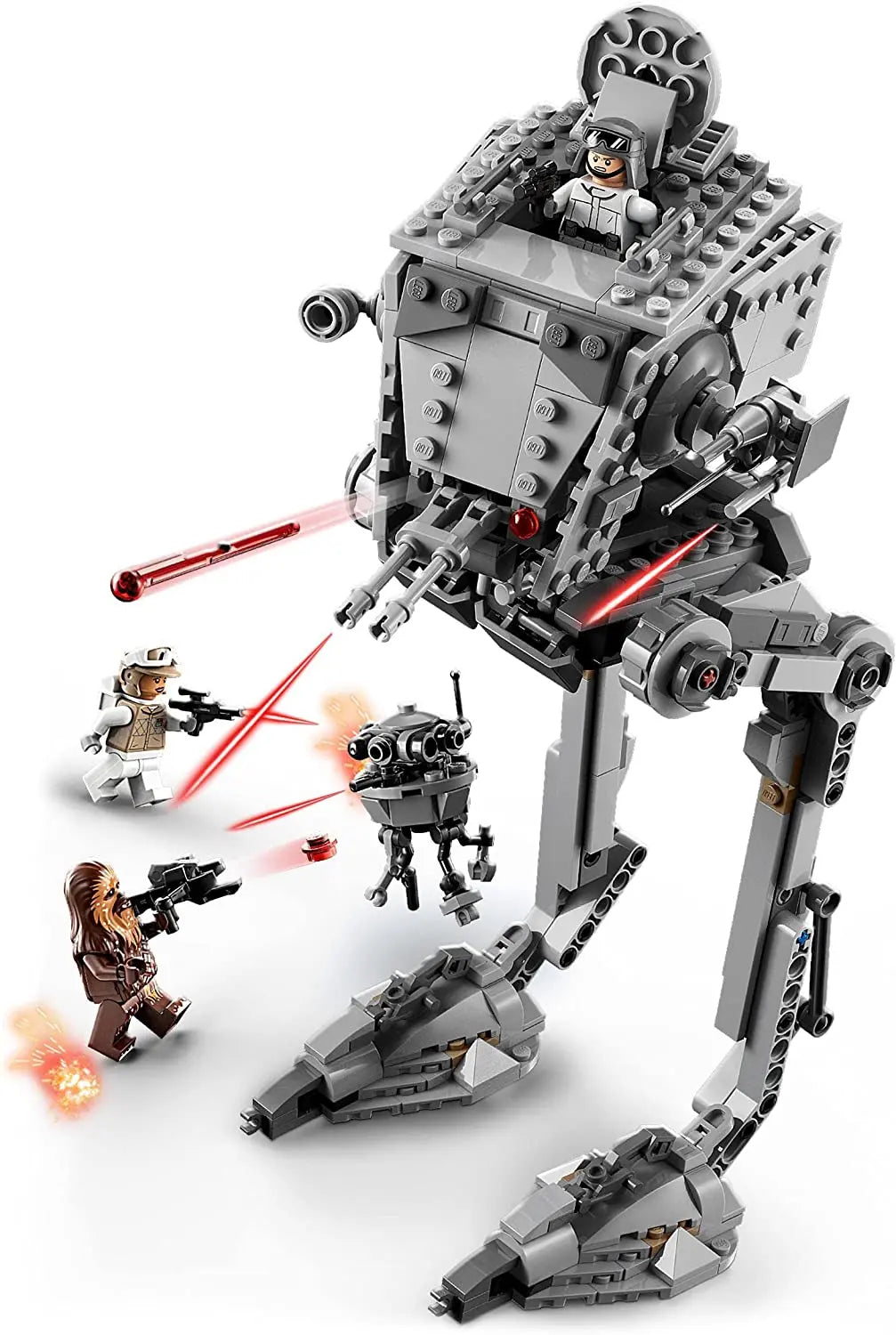 LEGO 75322 Star Wars at-St de Hoth, Set de Construction Droïde avec Minifigure Chewbacca lego