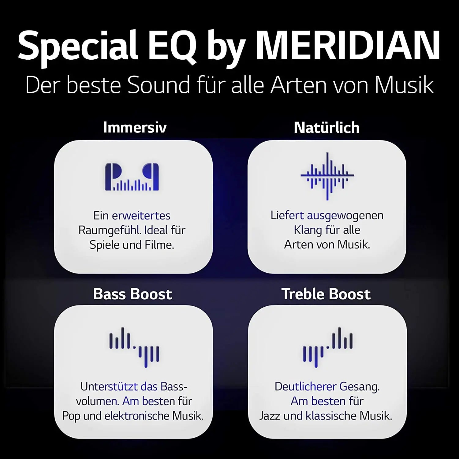 LG Casque Tone Free True Wireless HBS-FN6 Black Bluetooth Meridian Audio One Size ecouteur LG