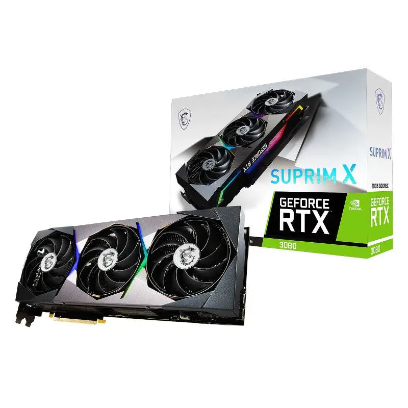 MSI GeForce RTX 3080 SUPRIM X 10G 4719072762537 MSI