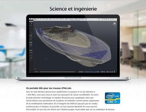 Macbook Pro 2018 retina 15 pouces 512 GO SSD Apple Computer, Inc