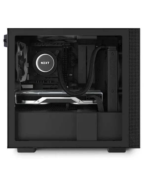 NZXT H210i Matte Black Mini-Tour Noir ASUS