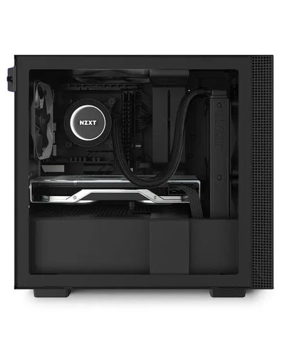 NZXT H210i Matte Black Mini-Tour Noir ASUS