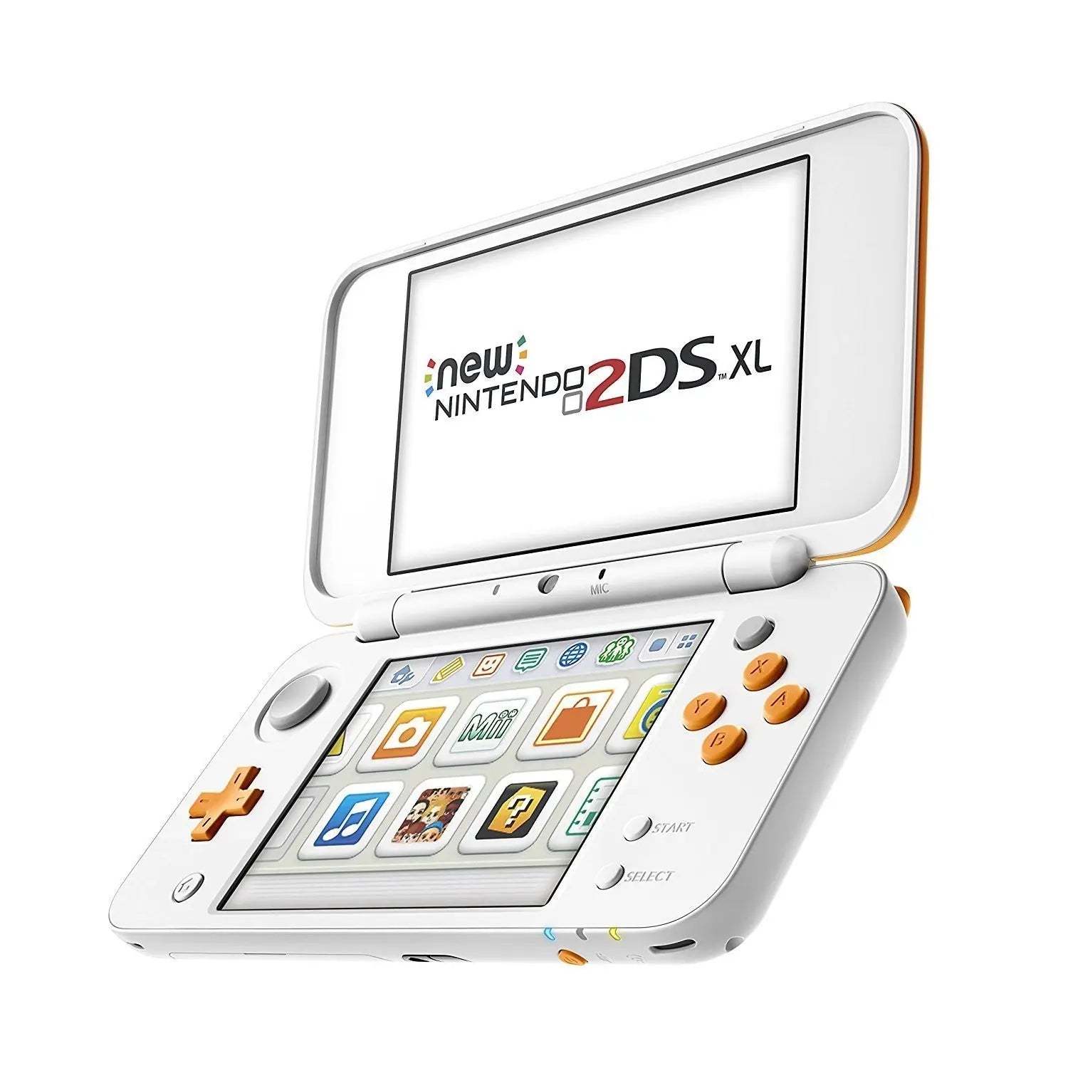 Nintendo New 2DS XL (Blanche et orange ) 0045496504564 nintendo