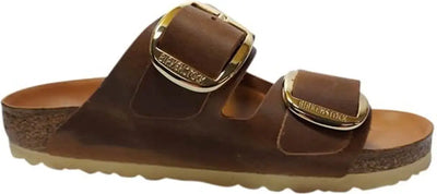 Pantoufles Birkenstock Arizona pour femmes - Cognac TECIN-PRINCIPALE