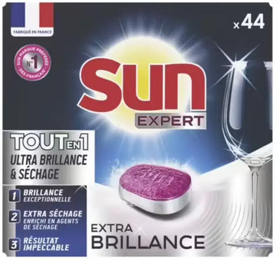 Pastille lave vaisselle powerball ultimate all in 1 FINISH 3665468400815 SUN