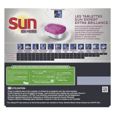 Pastille lave vaisselle powerball ultimate all in 1 FINISH 3665468400815 SUN