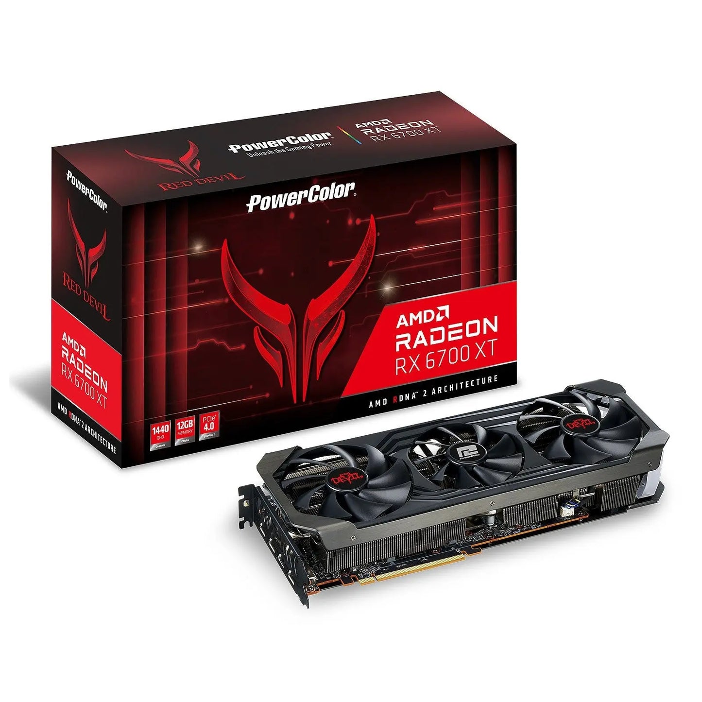PowerColor Red Devil AMD Radeon RX 6700 XT 12GB GDDR6 4713436173366 PowerColor