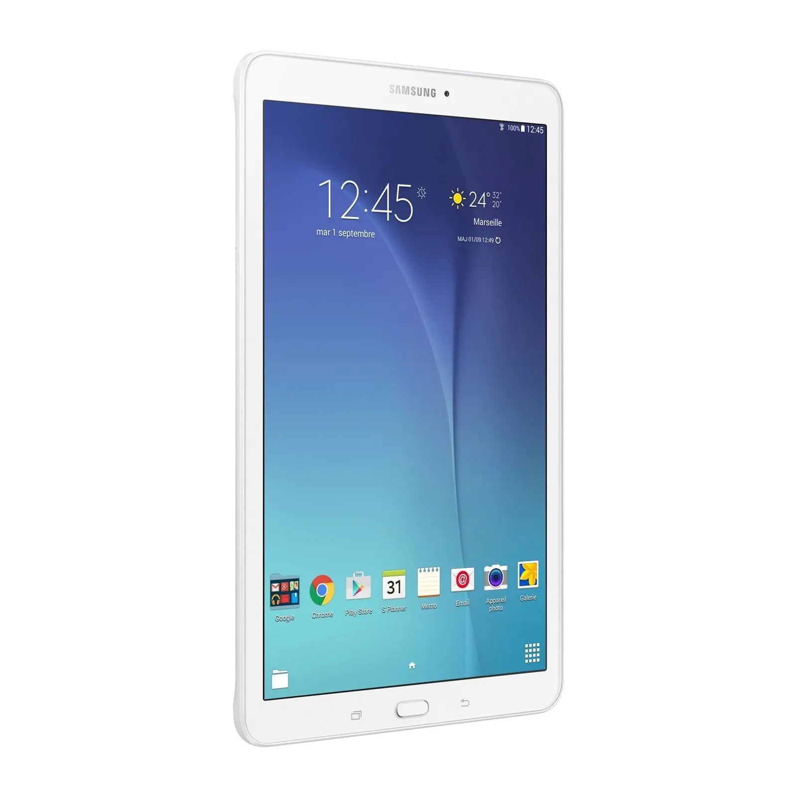 Tablette tactile Samsung Galaxy Tab E 9,6" 8 Go Wifi Blanche - SM-T560 Samsung