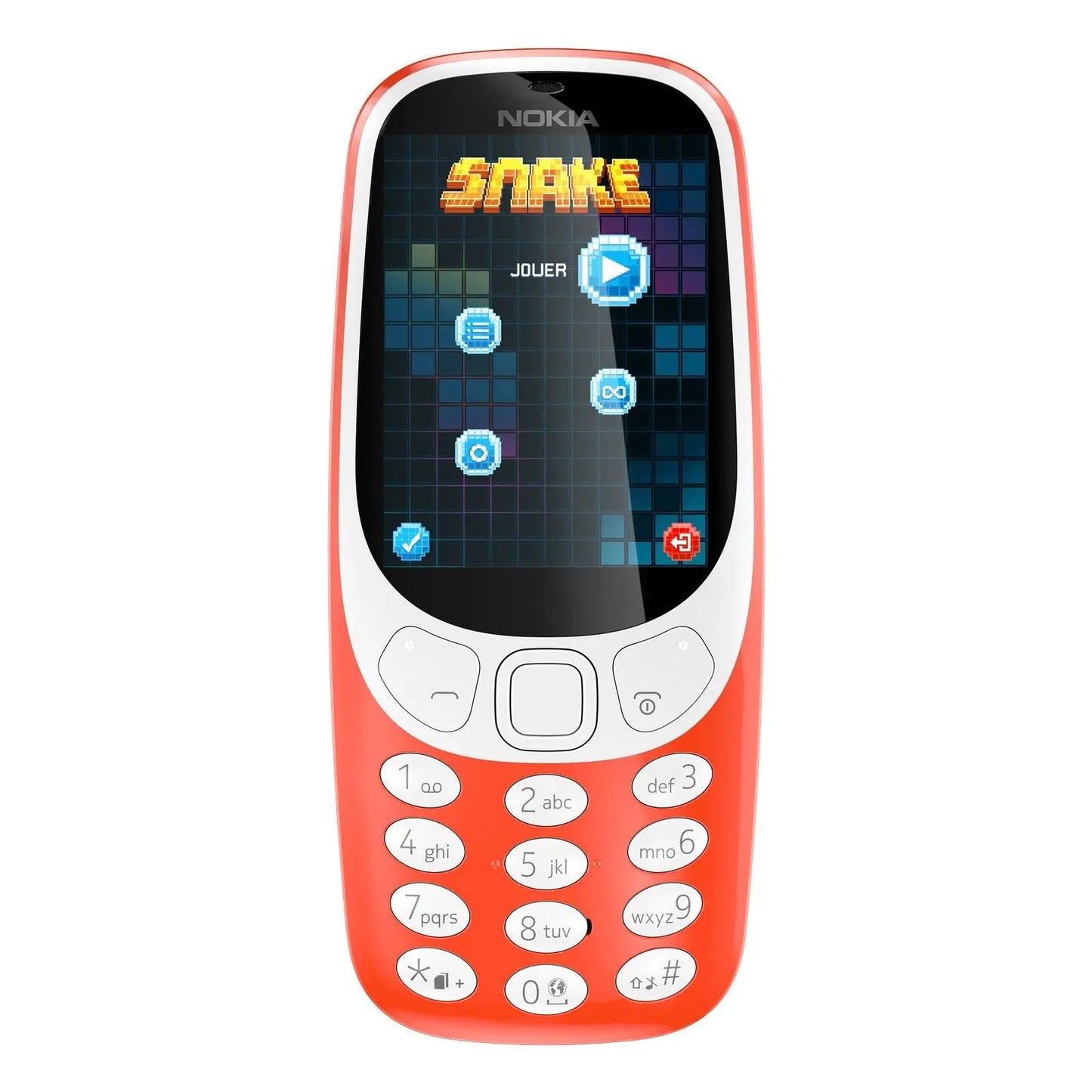 Téléphone portable Nokia 3310 - Double SIM (rouge) A00028260 6438409602084 Nokia