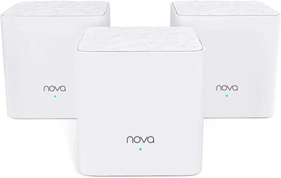 Tenda WiFi Mesh Nova MW3 AC 1200 - Système WIFI Mesh WiFi 300m²-  Répéteur Tenda